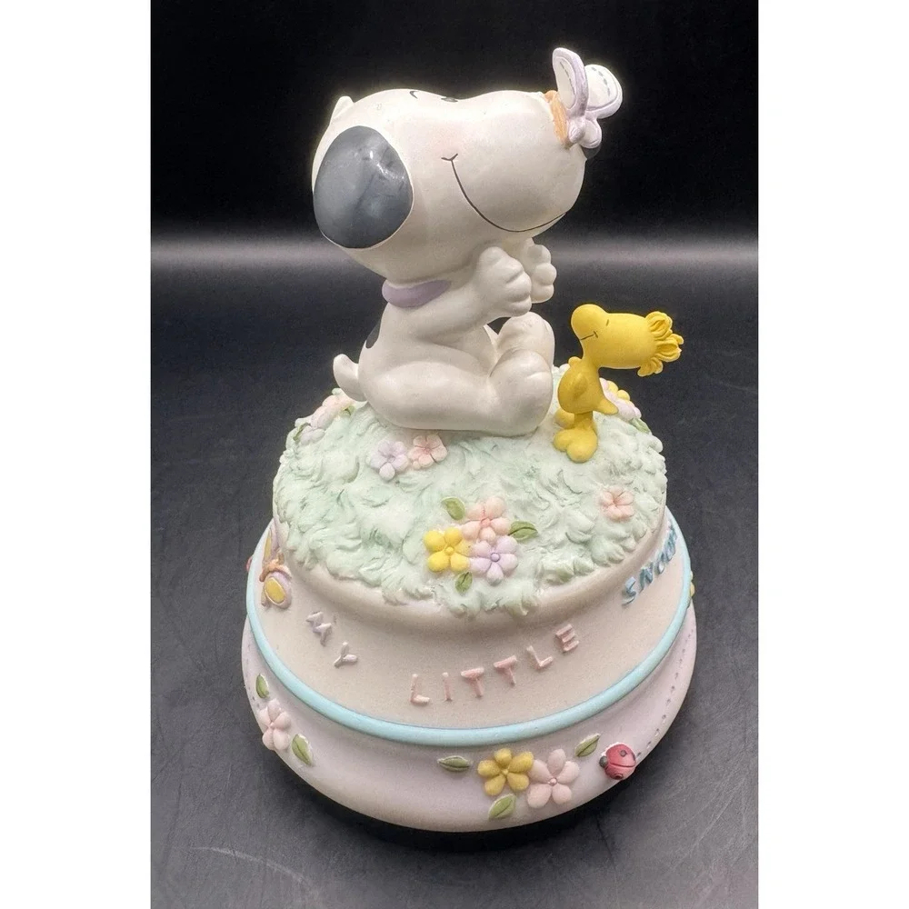 Hallmark My Little Snoopy Woodstock Hallmark Music Box 5
